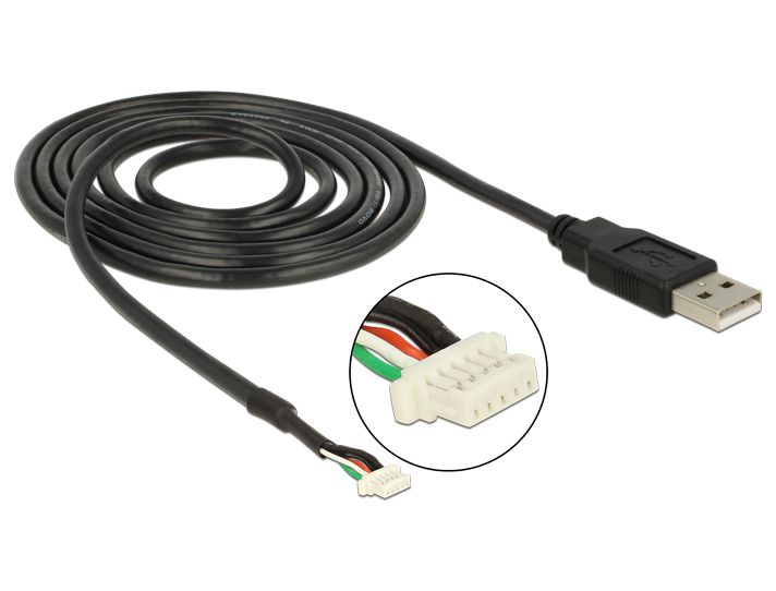 Modul Anschlusskabel USB 2.0 Stecker A an 5-polig Kamera V5, 1,5m, Delock® [95985]