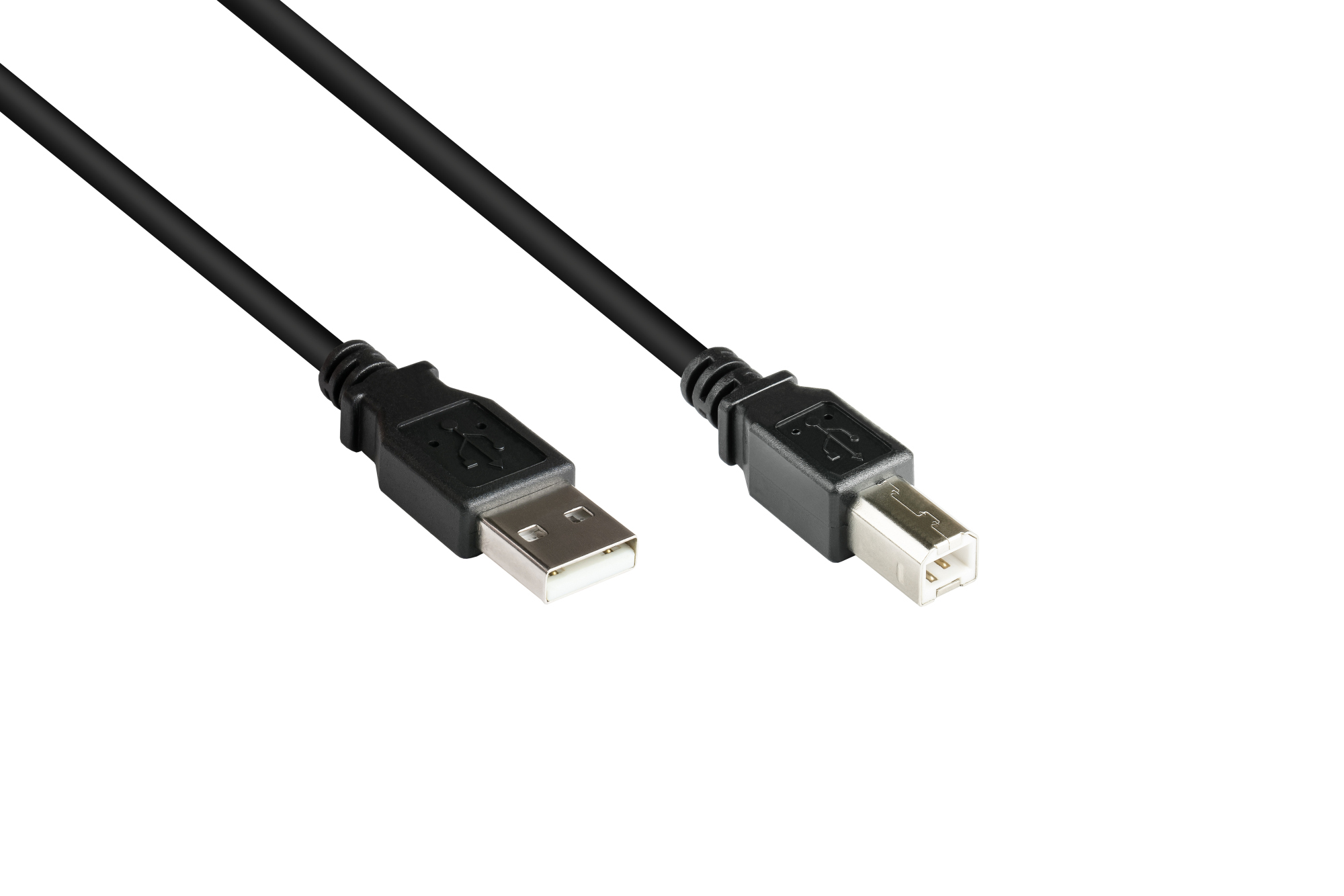 Verlängerungskabel USB 3.0 Stecker A an Buchse A, schwarz, 1,8m