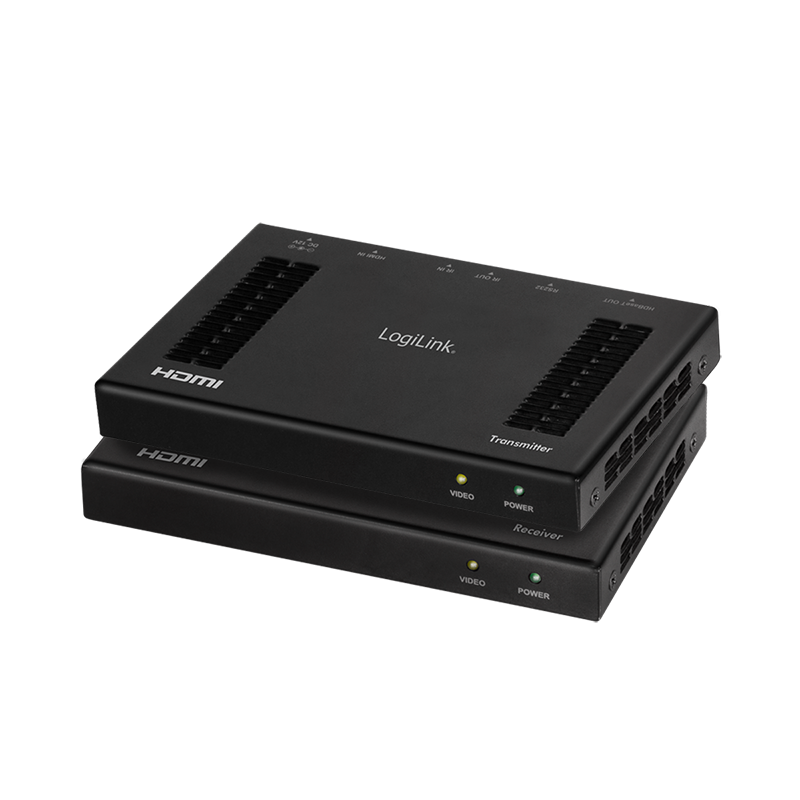 HDMI-HDBaseT-Extender-Set, 60 m, 4K/60 Hz, HDR, CEC, POC, IR, RS232 HDMI-HDBaseT-Extender-Set, 60 m, 4K/60 Hz, HDR, CEC, POC, IR, RS232