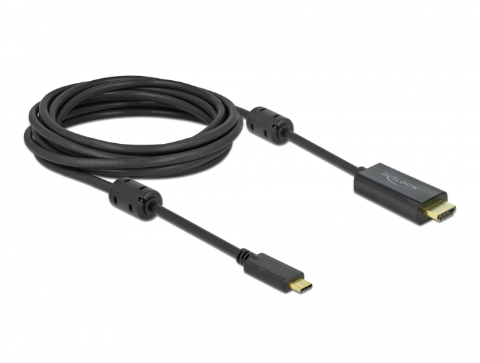 Aktives USB Type-C™ zu HDMI Kabel (DP Alt Mode) 4K 60 Hz 5 m, Delock® [85972]