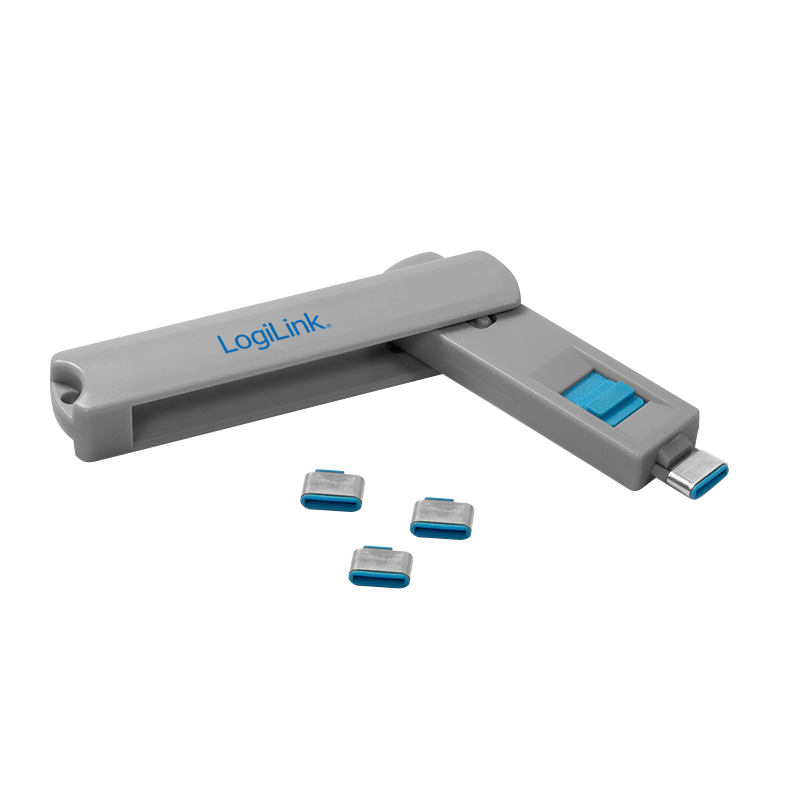 USB-C-Port Schloss (1x Schlüssel und 4x Schlösser)