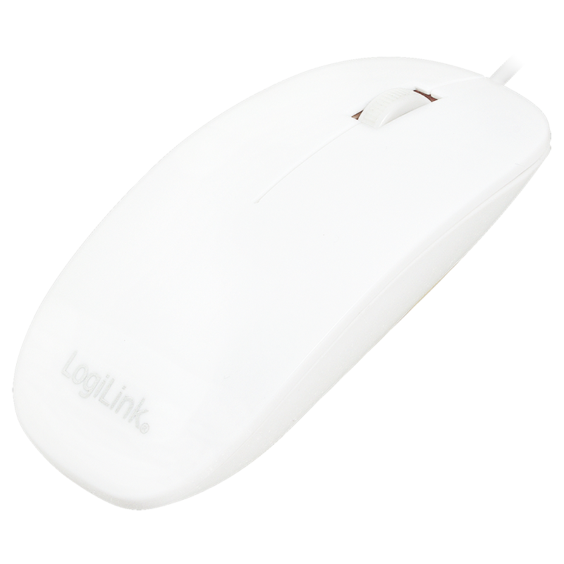 Maus Optisch weiß flaches Design