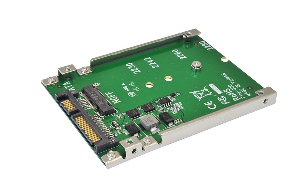 SATA3 zu M.2 NFGG mit 2.5" Einbaurahmen, Exsys® [EX-3605]