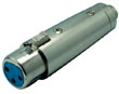 Adapter Cannon / XLR-Buchse an Cinchbuchse, Good Connections®