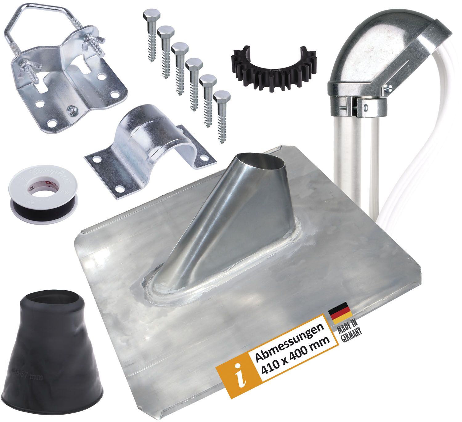 DUR-line MM-S 2 - Mast-Montage Set