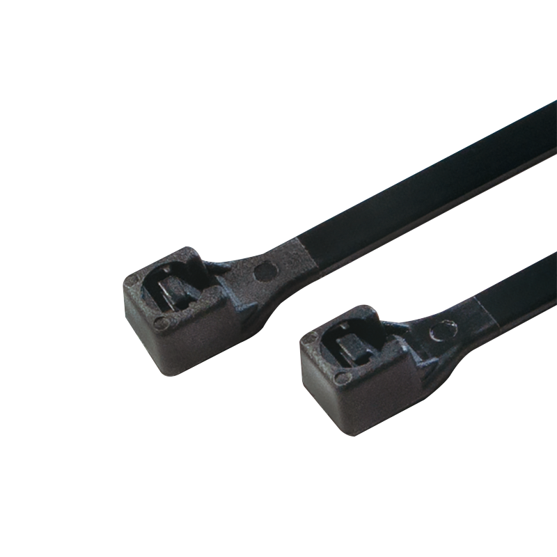 Kabelbinder, PA66, 100 Stk., schwarz, B: 4,4 mm, L: 400 mm