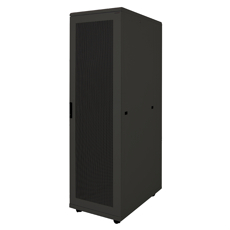 19" Server Standschrank, 42HE, 800 x 1200 mm, schwarz
