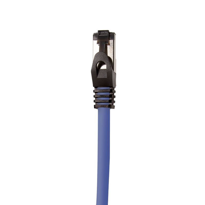 Patchkabel PrimeLine, Cat.8.1, S/FTP, blau, 0,5 m