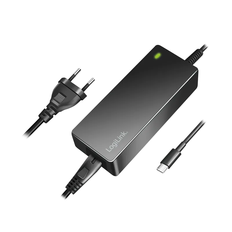 Universal-Netzteil für Notebooks, USB-C-Anschluss, 65 W, schwarz