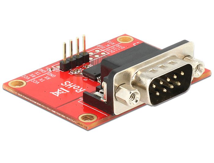 Adapter Raspberry Pi Pin Header an Seriell RS-232, Delock® [