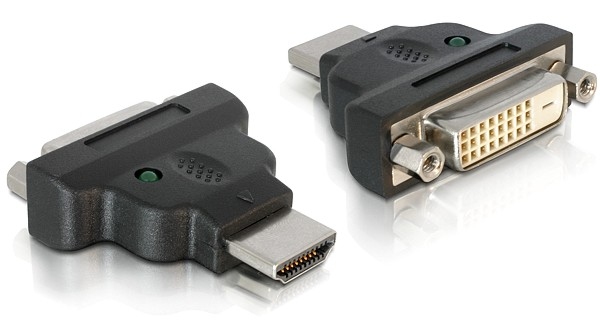 Adapter HDMI Stecker > DVI-25pin Buchse, Delock® [65020]