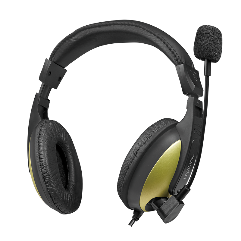 Stereo-Headset, 2x 3,5-mm-Klinkenstecker, hoher Tragekomfort