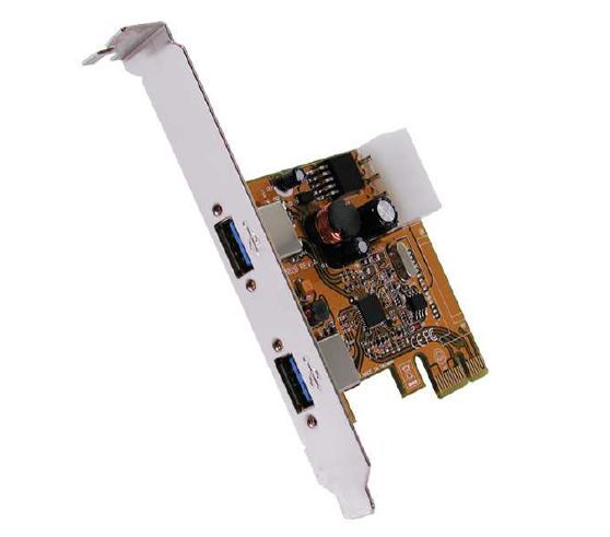 Schnittstellenkarte, USB 3.0 PCI-Express mit 2 Ports (Renesa