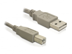 Kabel, USB 2.0 A Stecker an B Stecker, upstream, 3m, Delock® [82216]