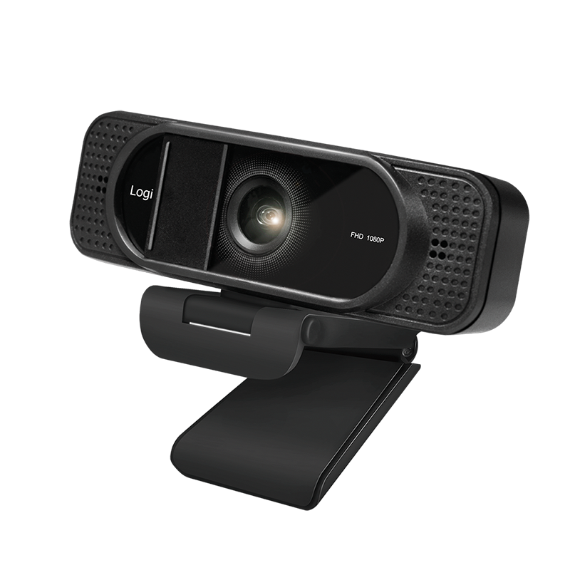 Full-HD-Webcam, 96°, Dual-Mikrofon, Kamera-Abdeckung