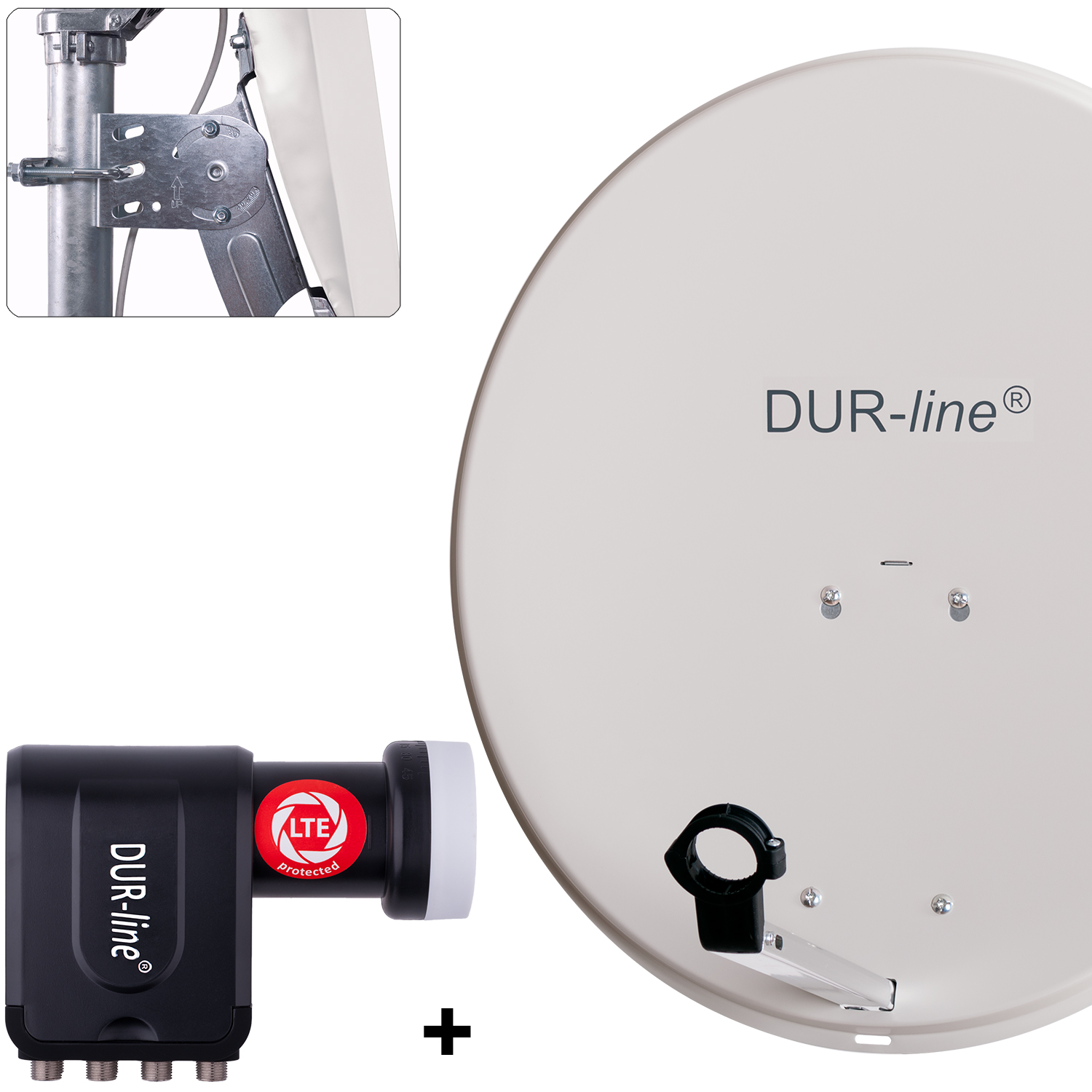 DUR-line MDA 60 G + +Ultra Octo LNB - 8 Teilnehmer Set