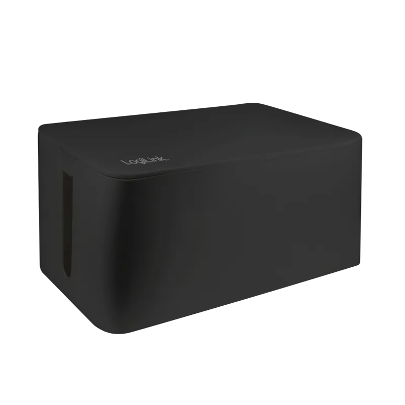 Kabelbox, 407 x 157 x 133,5 mm, schwarz