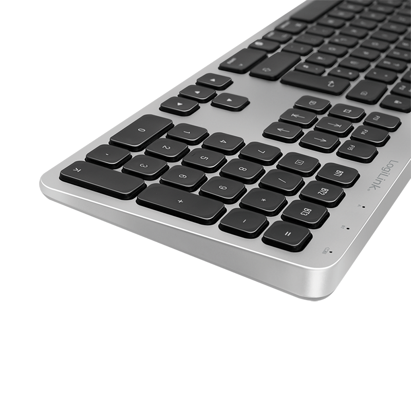 Bluetooth Multi-Device Tastatur, max. 3 Geräte koppeln