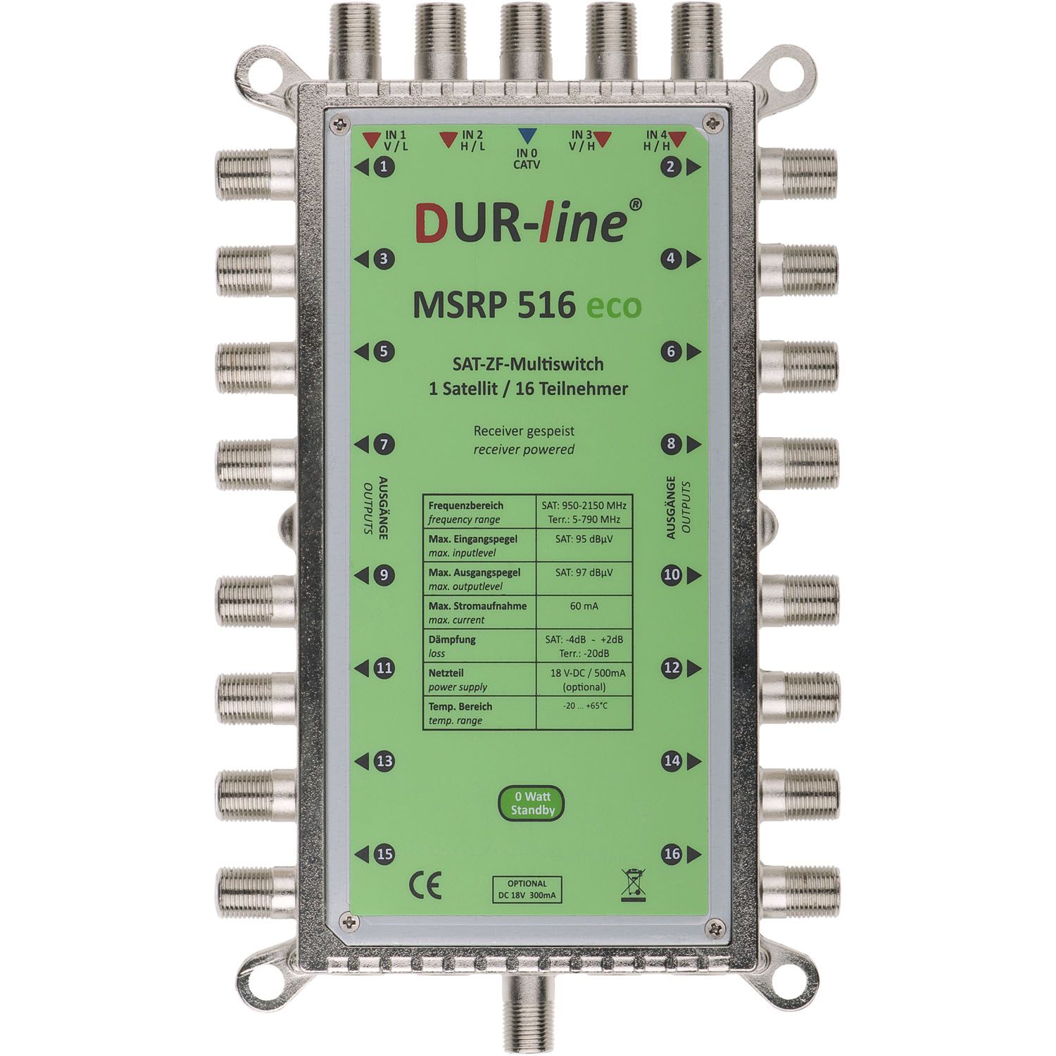 DUR-line MSRP 516 eco - Multischalter