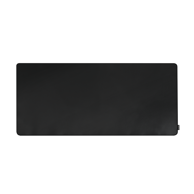 Gaming Mauspad, vernähte Kanten, 890 x 435 mm, schwarz