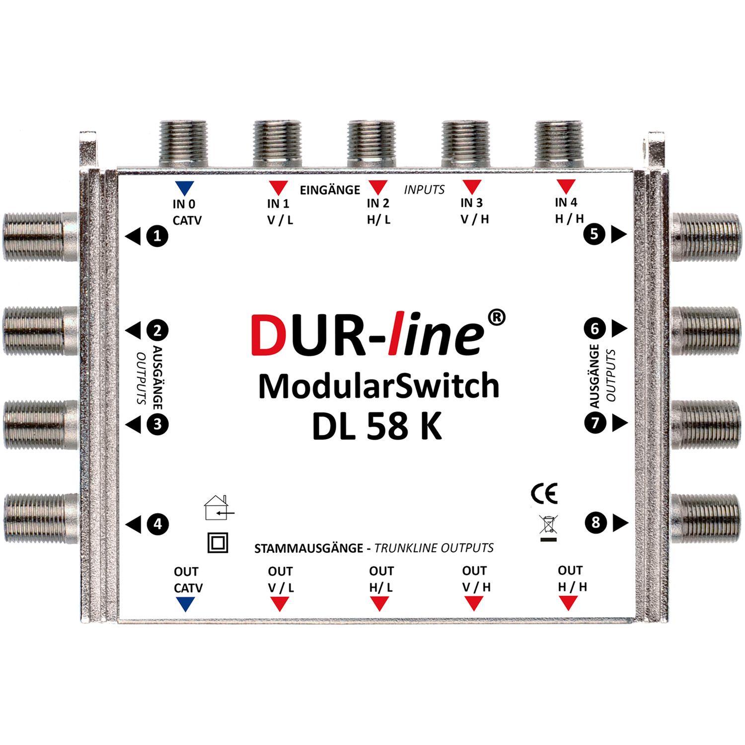 DUR-line ModularSwitch DL 58 K - Multischalter DUR-line ModularSwitch DL 58 K - Multischalter