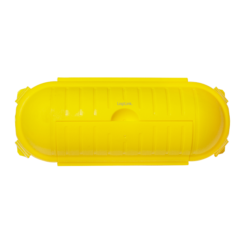 Netzkabel-Schutzbox für den Außenbereich, IP44, gelb