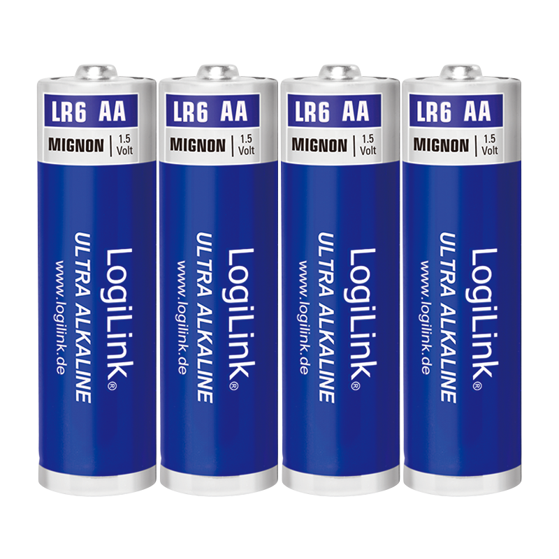 Ultra Power AA Alkaline Batterie, Mignon, 1.5V, 4 Stk.