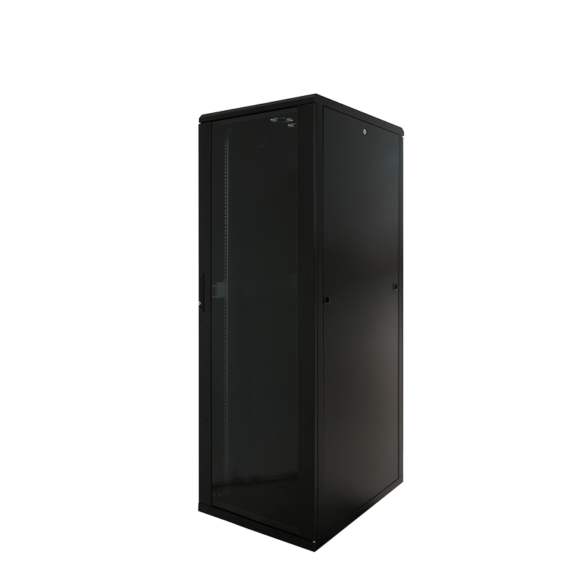 19" Netzwerk Standschrank, 22HE, 600 x 800 mm, schwarz