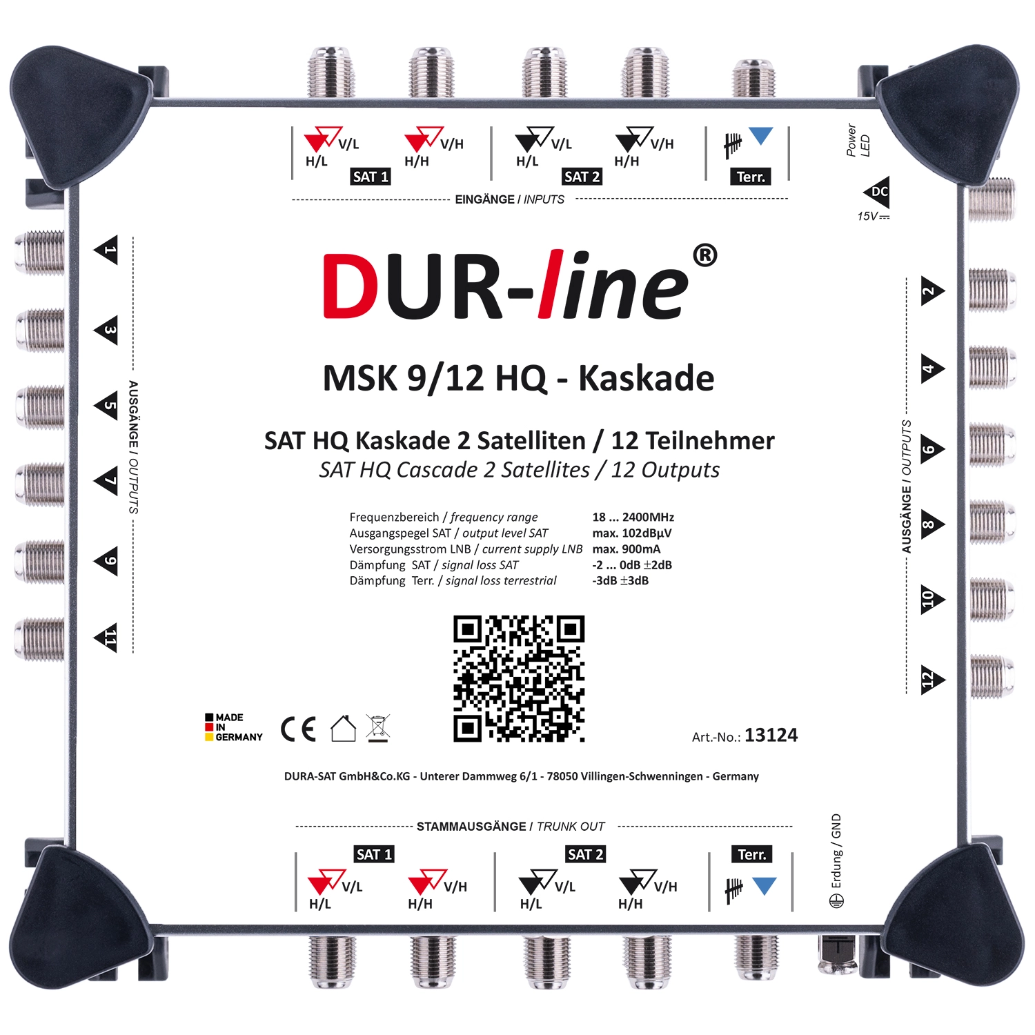 DUR-line MSK 9/12 HQ - Kaskade