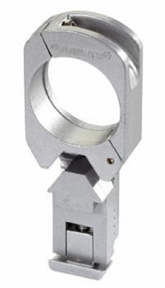 Feedhalter 40 mm, Aluminium Druckguss für 3° Multifeed höhenverstellbar und schmal