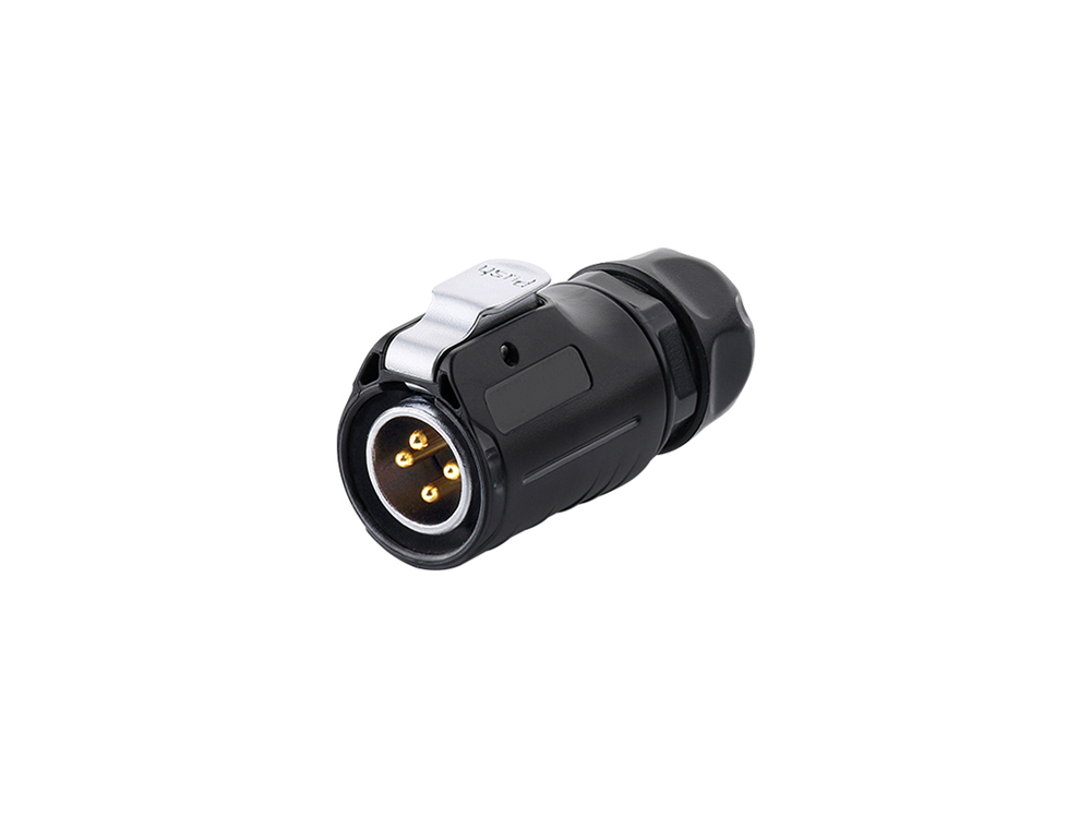 Industrie-Steckverbinder S1 - Power (4-Pin) Stecker mit Klic