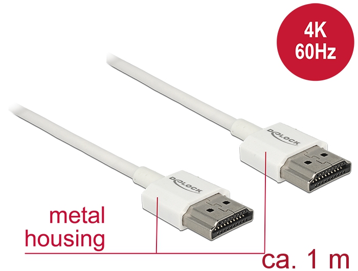 Kabel High Speed HDMI mit Ethernet, Stecker A an Stecker A,