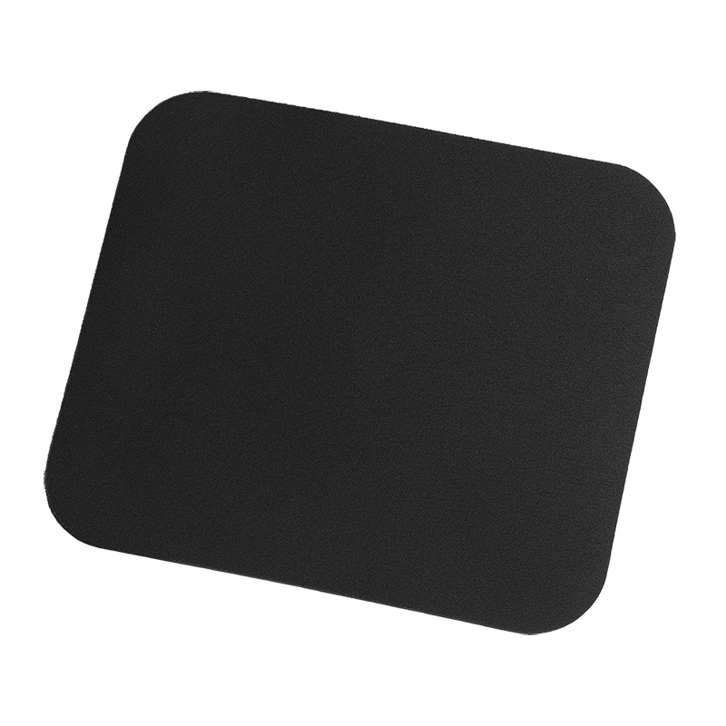 Mauspad, 220 x 250 mm, schwarz