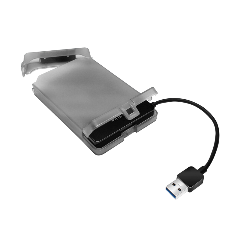 USB 3.0 auf 2,5" SATA Adapter mit Schutzhülle