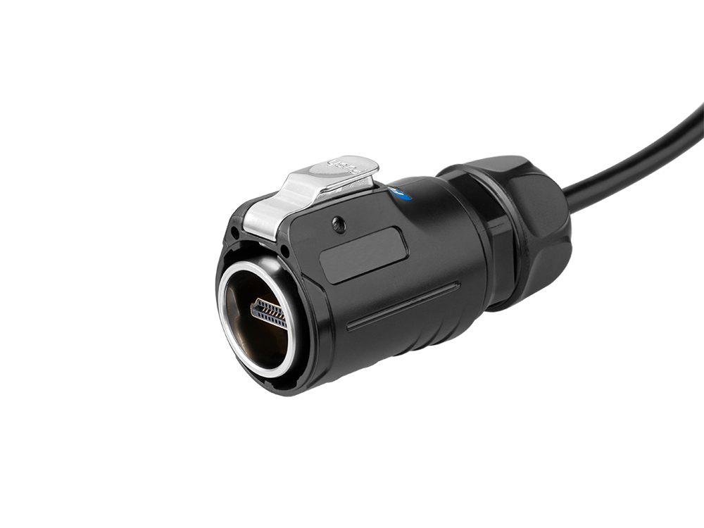 Industrie-Steckverbinder S1 - HDMI 2.0b Kabel, Stecker A mit