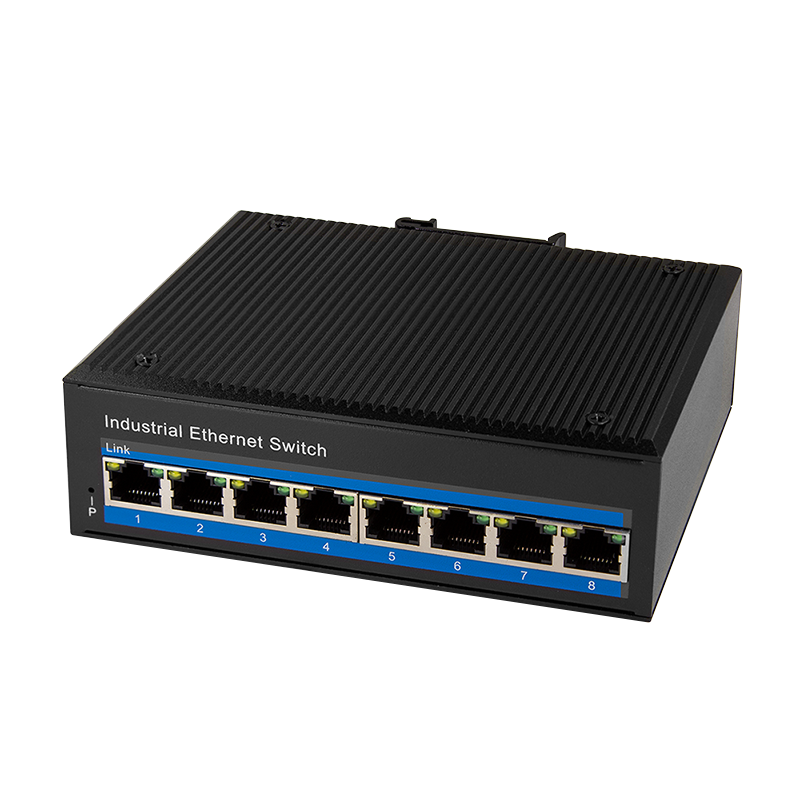 Industrie Gigabit Ethernet Switch, 8-Port, 10/100/1000 Mbit/s