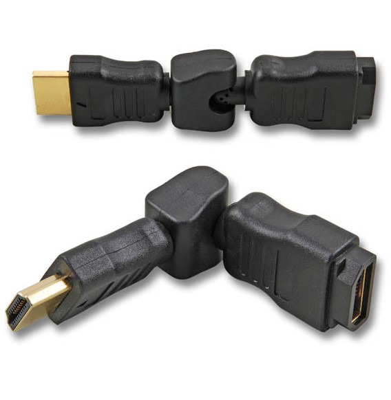 HDMI Adapter, Buchse auf Buchse, 360° drehbar, Good Connecti