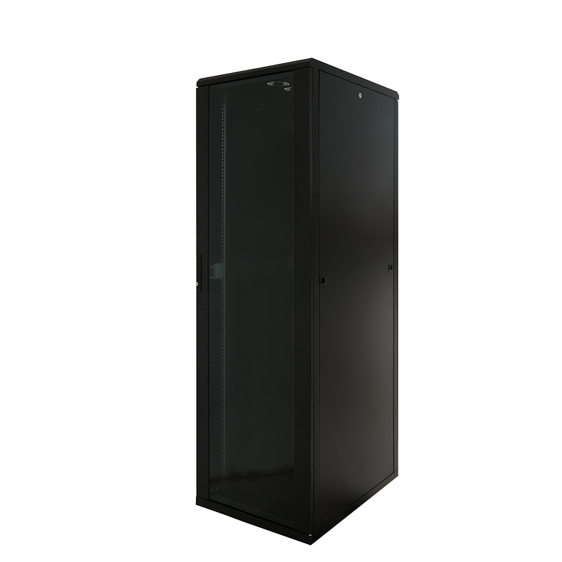 19" Netzwerk Standschrank, 32HE, 600 x 800 mm, schwarz