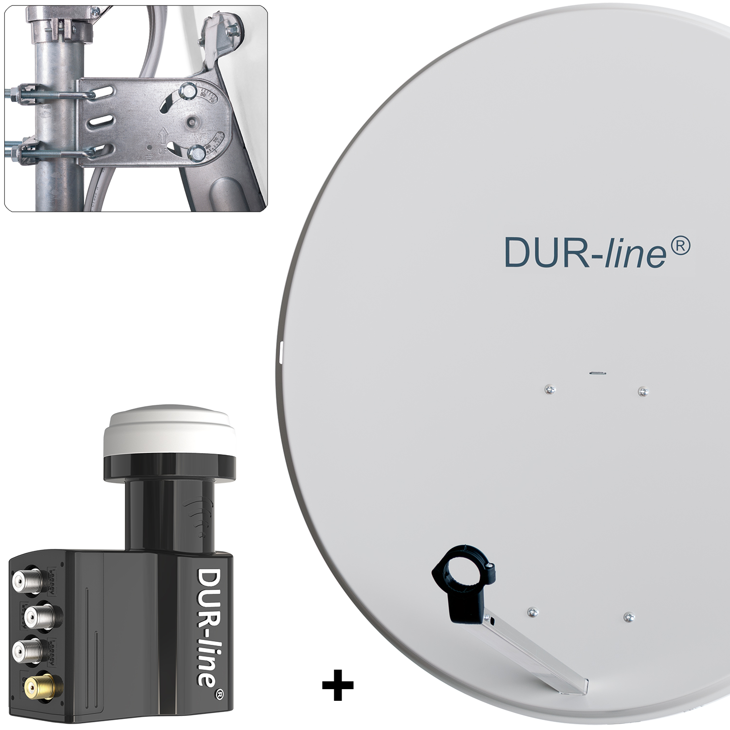 DUR-line MDA 90 G + UK 104 LNB - Einkabel Set