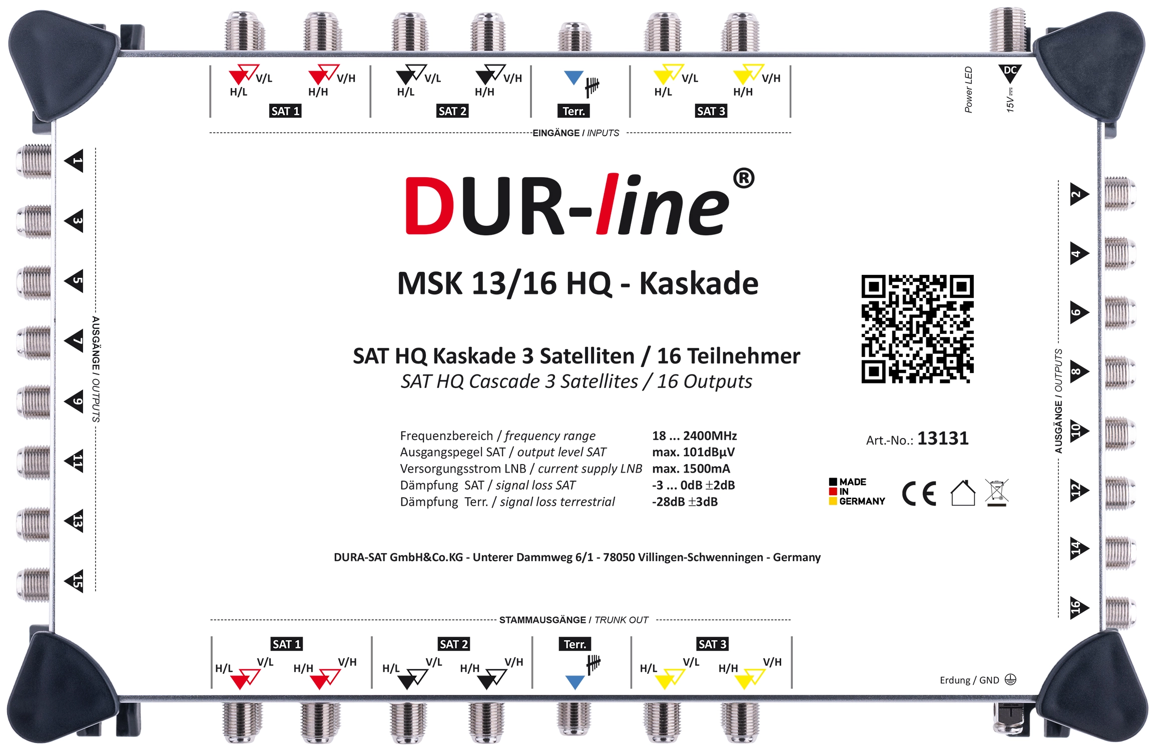 DUR-line MSK 13/16 HQ - Kaskade