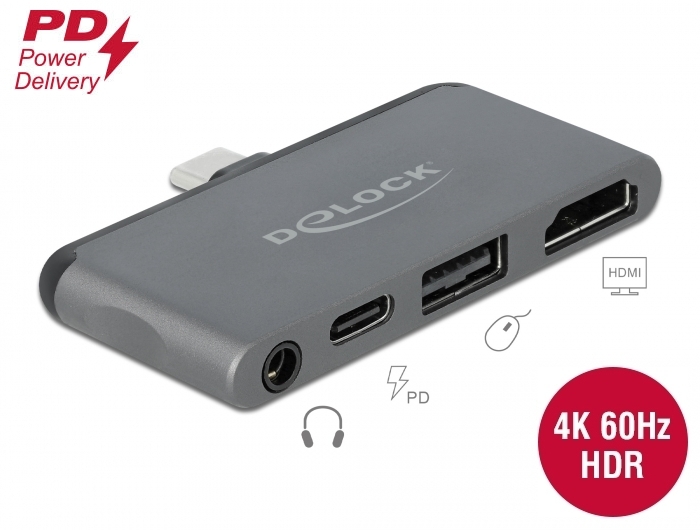 Mini Dockingstation für iPad Pro mit 4K 60 Hz , Delock® [877