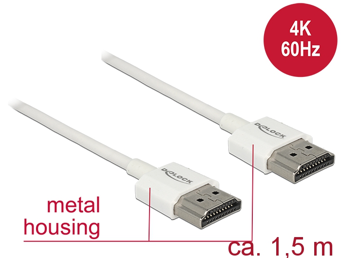 Kabel High Speed HDMI mit Ethernet, Stecker A an Stecker A,