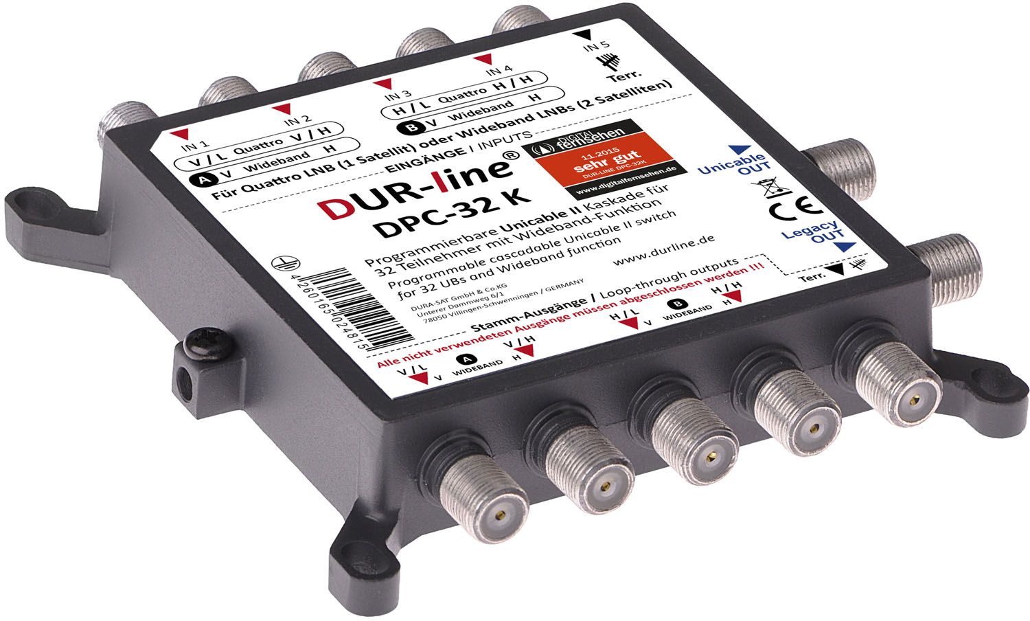 DUR-line DPC-32 K - Einkabellösung DUR-line DPC-32 K - Einkabellösung
