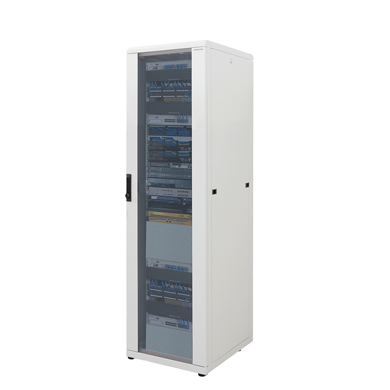 19" Netzwerk Standschrank, 32HE, 600 x 600 mm, grau