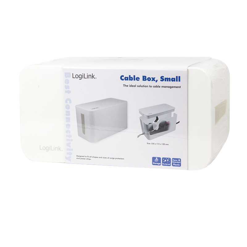 Kabelbox, 235 x 115 x 120 mm, weiß