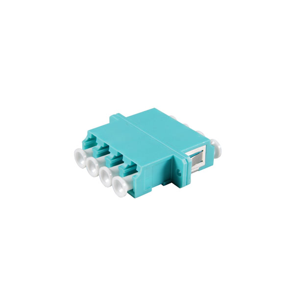 LWL Duplex Kupplung LC 4-fach Singlemode Kunststoffgehäuse: SC, blau, Good Connections®