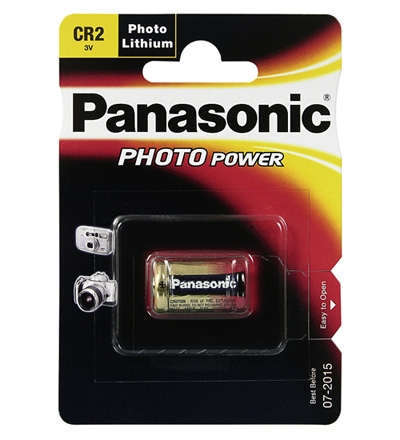 Panasonic® Batterie Lithium Photo für z.B. Kameras, CR 2 P; 1er Bliter