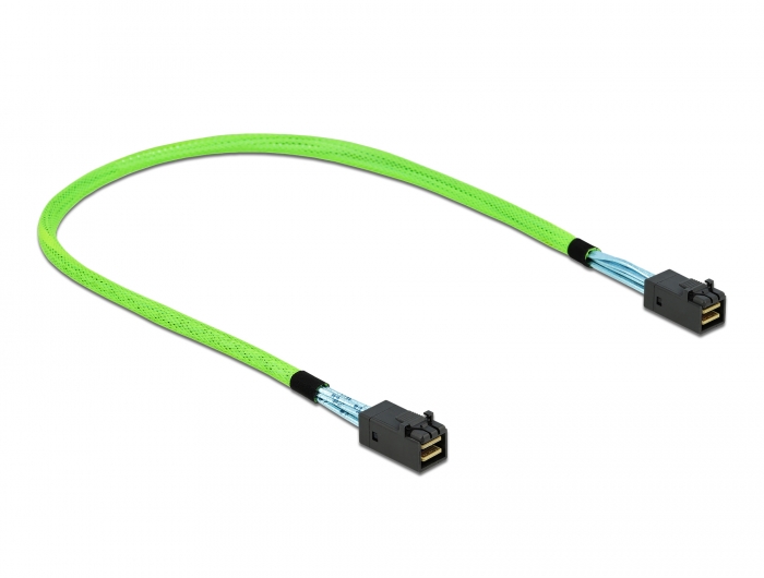 PCI Express Kabel Mini SAS HD SFF-8673 zu SFF-8673 0,5 m, Delock® [86624]
