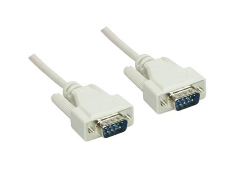 Serielle Verbindung 9-Pol Stecker an Stecker 1:1 Länge: 1,8m, Good Connections®