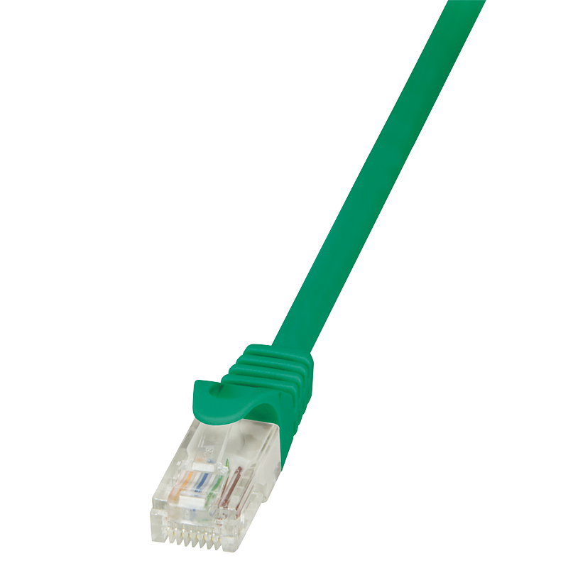 Patchkabel EconLine, Cat.5e, U/UTP, grün, 0,5 m